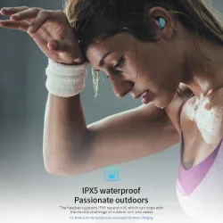 Q67 TWS wireless earbuds - 3D stereo - Bluetooth 5 - microphone - waterproof - auto pairing headset