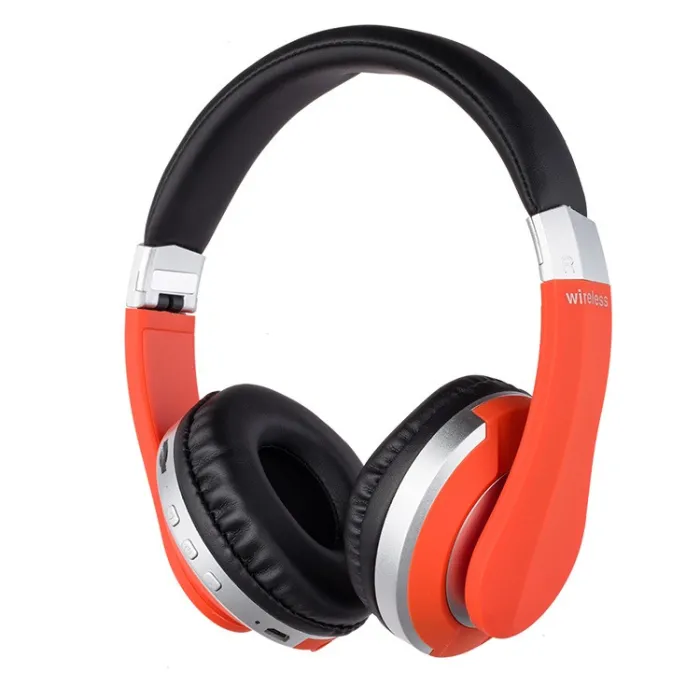 AuricularesAuriculares inalámbricos MH7 - Auricular Bluetooth - plegable - micrófono - Tarjeta TF