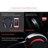 MH7 trådlösa hörlurar - Bluetooth-headset - vikbar - mikrofon - TF-kort