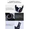 Cuffie wireless MH7 - Auricolare Bluetooth - pieghevole - microfono - scheda TF