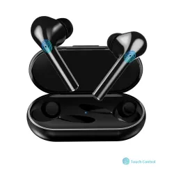Bluetooth V5.0 - toque operar fone de ouvido - cancelamento de ruído - TWS sem fio fones de ouvido duplos