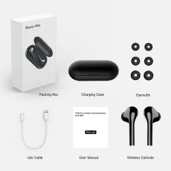Bluetooth V5.0 - auricolare touch-opera - noise-cancelling - TWS wireless doppio auricolare