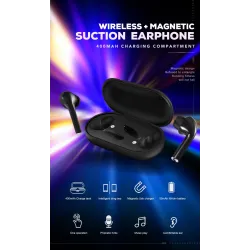 Bluetooth V5.0 - dotykowy zestaw słuchawkowy - bezprzewodowe podwójne słuchawki douszne TWSSłuchawki