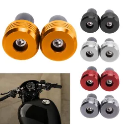 7/8" - Aluminium Motorrad Lenkergriff - Endkappen