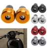7/8" - presa manubrio moto in alluminio - tappi finali
