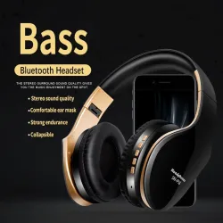 Langattomat Bluetooth-kuulokkeet - melun peruuttaminen - taitettava - stereo basso - säädettävät kuulokkeet mikrofonilla