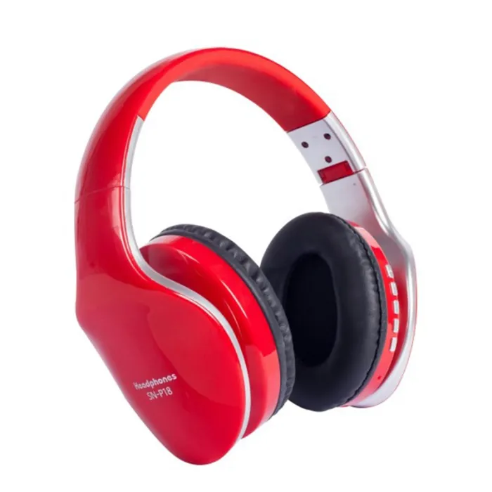 Casques Bluetooth sans fil - annulation de bruit - bass stéréo pliables - écouteurs réglables avec microphone