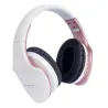 Auricularesauriculares Bluetooth inalámbricos - cancelación de ruido - plegable - bajo estéreo - auriculares ajustables con m...