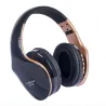 Cuffie Bluetooth wireless - cancellazione del rumore - pieghevole - basso stereo - auricolari regolabili con microfono