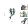 BrochesLoros dobles - elegante broche
