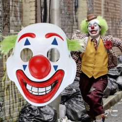 Joker Maske für Halloween & Masquerades