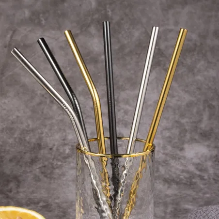 Reusable - stainless steel drinking straws