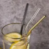 Reusable - stainless steel drinking straws