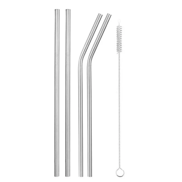 Reusable - stainless steel drinking straws