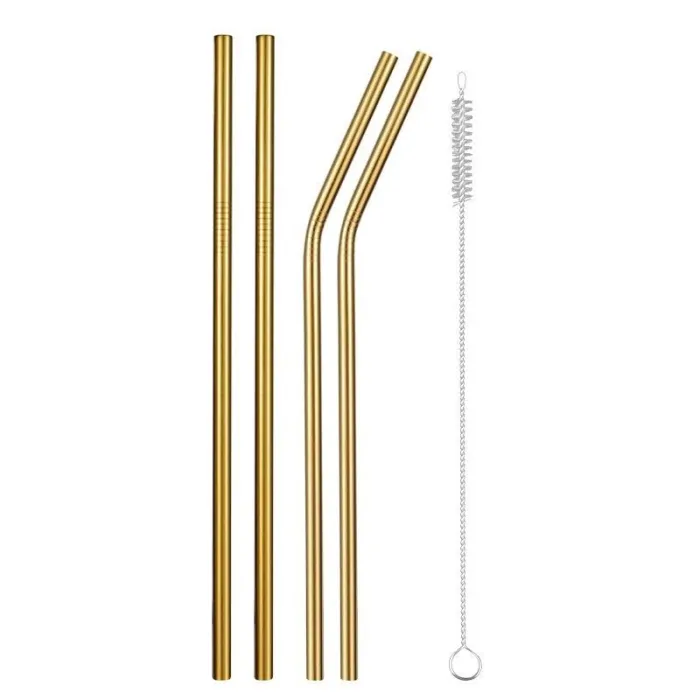 Reusable - stainless steel drinking straws