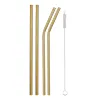 Reusable - stainless steel drinking straws