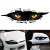 Pegatinas3D ojos de gato pareado - pegatina de coche vinilo - impermeable