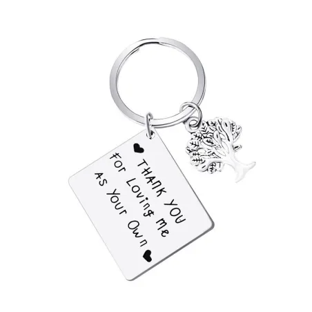 Thank You For Loving Me - keychain