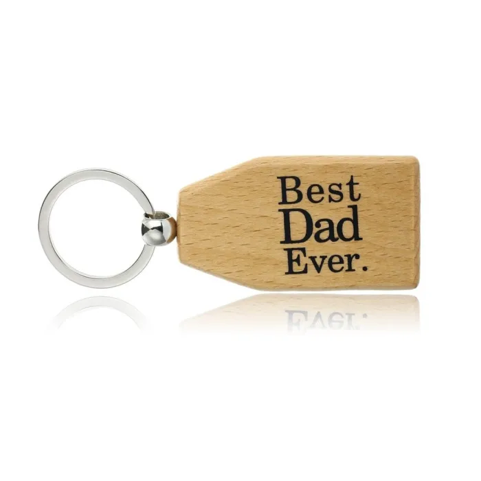 Best Dad Ever & Best Nana Ever, tunnetuin esittäjä Wooden keychain