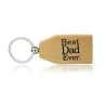 Bästa pappa någonsin och bästa Nana någonsin - trä keychain