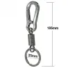 llaverollavero del clip de carabinero de acero inoxidable - llavero