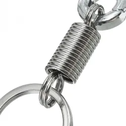Porte-clés en acier inoxydable - porte-clés