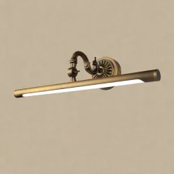 Retro amerikansk stil Led ljus - kopparvägg lampa - 45cm