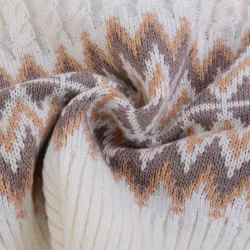 Maglione lungo inverno - mini abito con collo alto