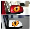 Cat Eyes bil klistermärke - 3D reflekterande - 10 * 8cm
