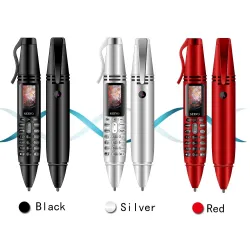 Palvelija K07 Pen - 0,96" mini matkapuhelin - Bluetooth - GSM - Dual SIM - kamera - nauhoitus - taskulamppu