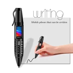 SERVO K07 Pen - 0.96" mini mobiltelefon - Bluetooth - GSM - Dual SIM - kamera - inspelning - ficklampa - penna
