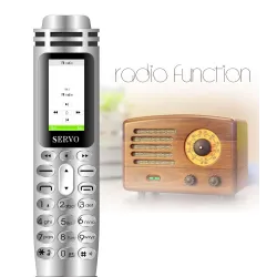 Palvelija K07 Pen - 0,96" mini matkapuhelin - Bluetooth - GSM - Dual SIM - kamera - nauhoitus - taskulamppu