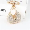Crystal käsilaukut sydämellä - keychain