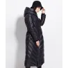 Winter wasserdicht lange Mantel - Daunenjacke mit Kapuze - plus Größe