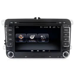 Android 8.0 Quad Core DVD GPS -autoradio Volkswagen VW Skoda Octavia Golf 5 6 Touran Passat B6 Jetta Polo Tiguan