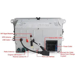 Android 8.0 Quad Core DVD GPS -autoradio Volkswagen VW Skoda Octavia Golf 5 6 Touran Passat B6 Jetta Polo Tiguan
