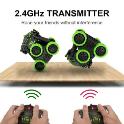 4WD electric RC car - crawler - remote control - radio controlled drive - toy