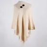 Hoodies & JerséisTirador con borlas - poncho con botones - chal