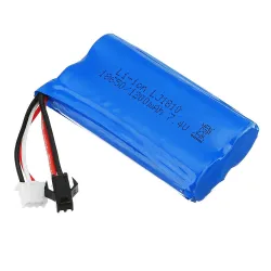 HS 18650 7.4V 1200mAh 25C 2S - li-ion batterij - anti-reverse stekker voor 18301/18302 18311/18312 RC autoR/C Auto
