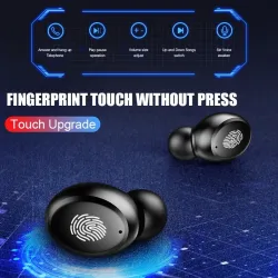 V11 TWS - casque Bluetooth V5 - écran LED - sans fil - Ecouteurs stéréo 9D avec microphone