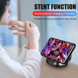 V11 TWS - Bluetooth V5 hörlur - LED display - trådlös - 9D stereo vattentäta öronproppar med mikrofon