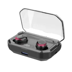 X10 - Bluetooth tws öronproppar - LED display-trådlösa hörlurar - 8D stereo headset med 3000m Ah charging case