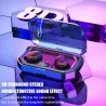 X10 - Bluetooth tws öronproppar - LED display-trådlösa hörlurar - 8D stereo headset med 3000m Ah charging case