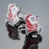 GemelosCufflinks de Navidad con Santa Claus