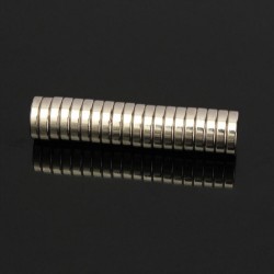 N50 Neodymium magnet - countersunk with 4 mm hole - 12 * 3 mm - 20 pieces