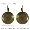 Vintage Gold & hope round earrings Näytä tarkat tiedot