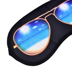 DormidoMáscara de dormir con gafas de sol patrón - máscara de ojos