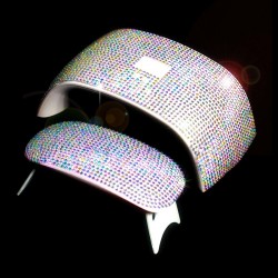 3D shiny sticker for 6W/24W UV nail dryer lamp - self-adhesive