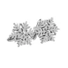 Silver snöflingor - Cufflinks