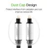CablesUgreen Toslink - cable óptico digital - adaptador de audio 1m - 1,5m - 2m - 3m